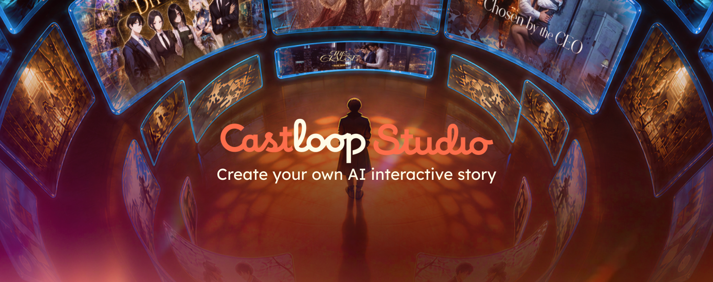 CastLoop Studio — interactive film game creation platform